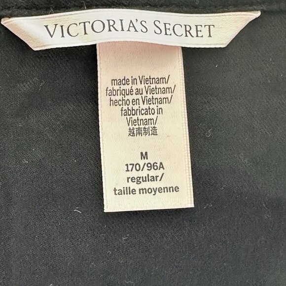 NWOT - Victoria's Secret Flannel Long Pajama Set - Celestial - Medium - Cozy Up - Picture 8 of 14